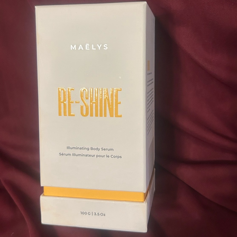 Re-Shine Illuminating Body Serum - White and Gold